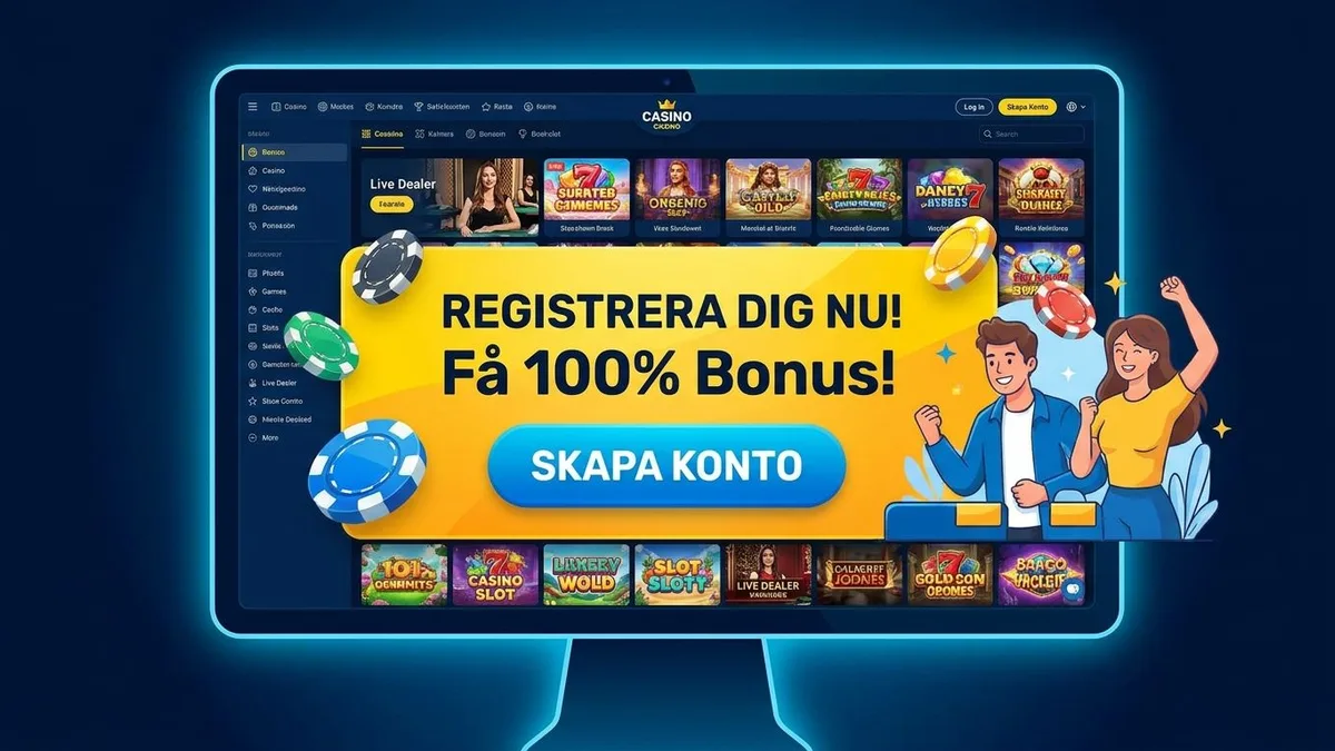 Registrera dig med bonus